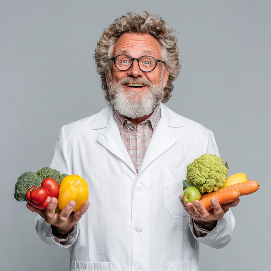 Літня пара насолоджується здоровою їжею